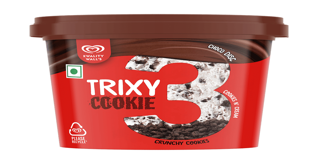 Buy Kwality Wall's Trixy Cookie Sundae Frozen Dessert Cup Online (110 ...