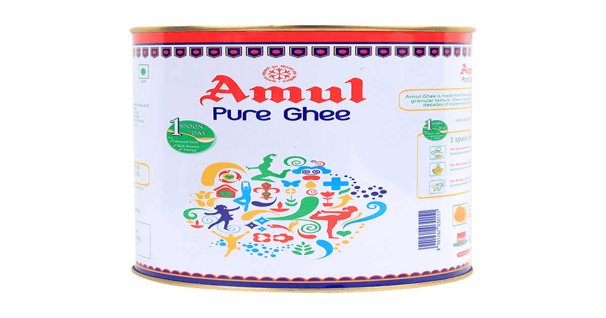 Buy AMUL Pure Ghee Online (1 ltr x 2) At Best Price