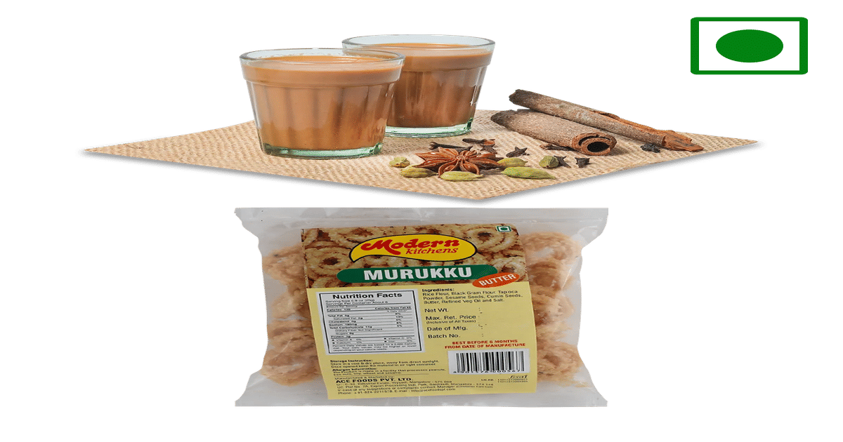 Buy Mumbai Masala Tea Flasks and Murukku Combo (Serves 2) Online () At ...