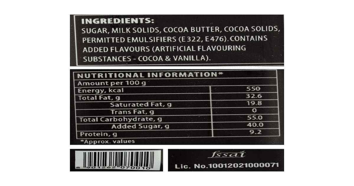 Buy Amul Smooth & Creamy Milk Chocolate Online () At Best Price