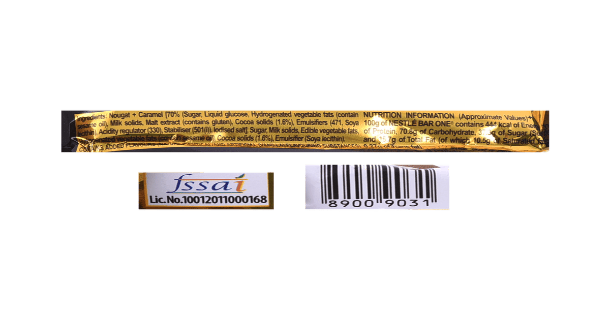 Buy Nestle Bar One Chocolate Online () At Best Price