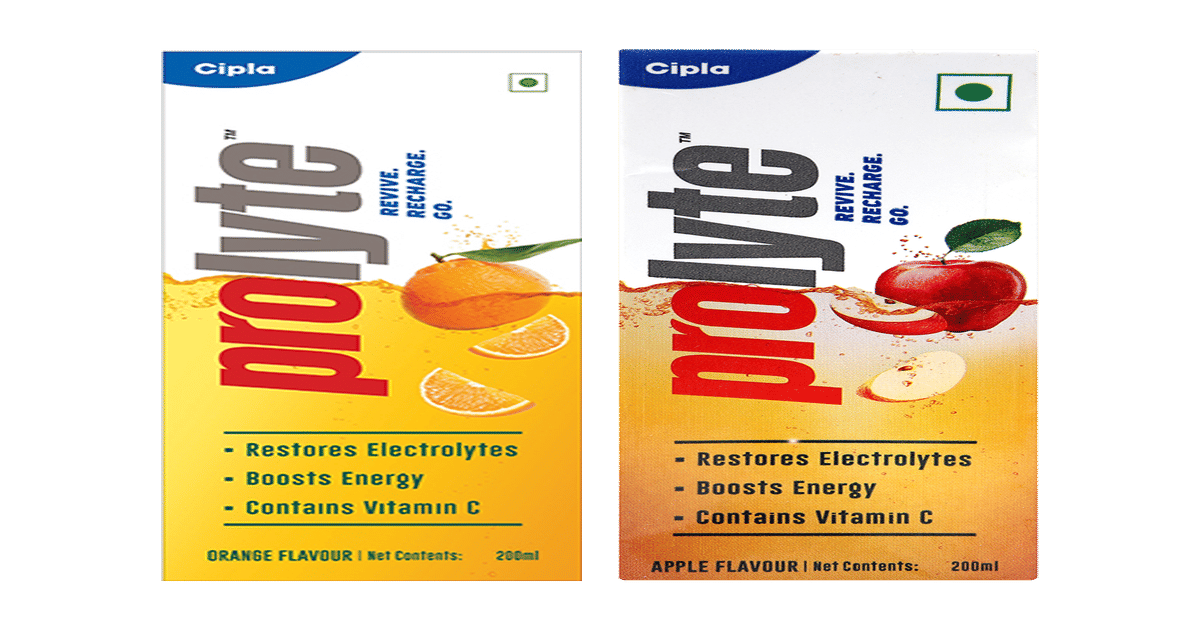 Buy Prolyte Rehydrate Orange & Apple Liquid Combo Online () At Best Price
