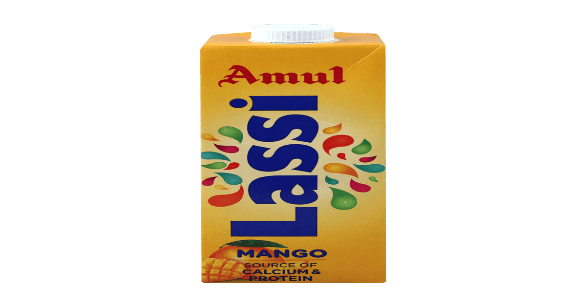 Buy Amul Mango Lassi Online (1 ltr x 2) At Best Price
