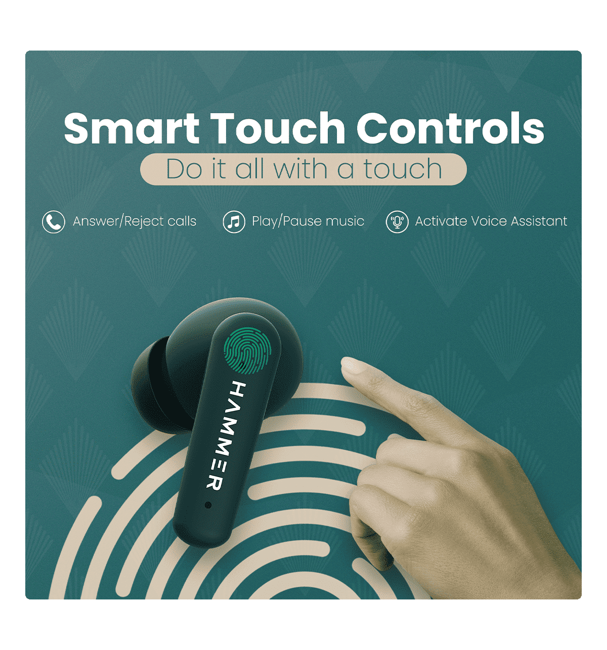 True Wireless Hammer Airflow Truly Wireless Earbuds Buy Hammer