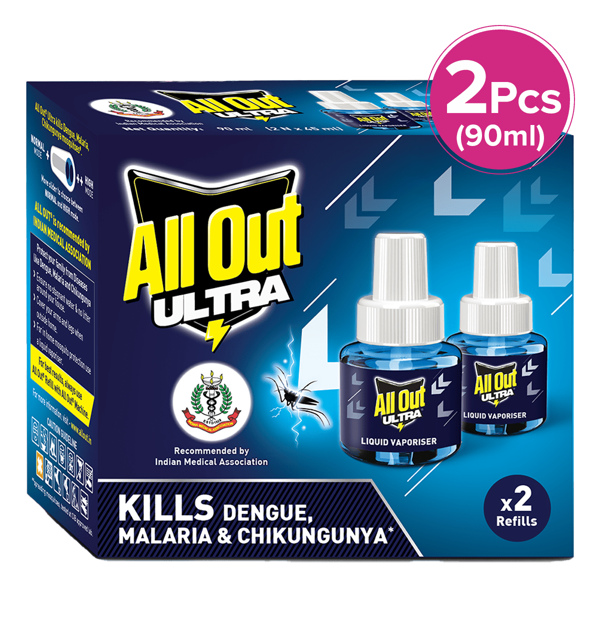 All Out Ultra Mosquito Repellent Refill Floral Fragrance