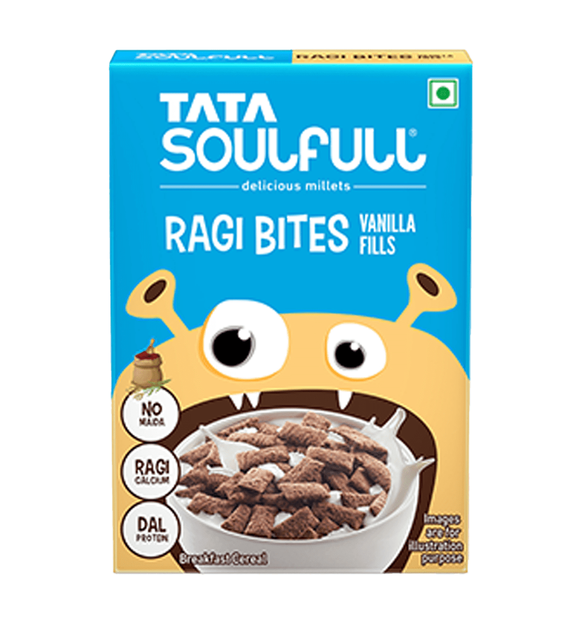 Buy TATA Soulfull TATA Soulfull Ragi Bites Vanilla Fills 250 g Online ...