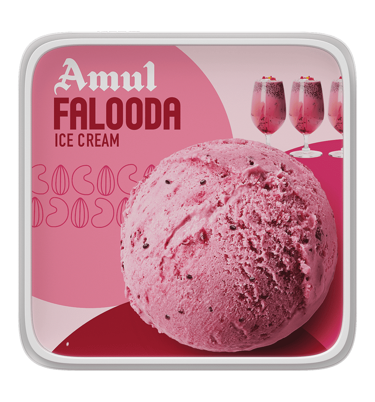 Buy Amul Falooda Ice Cream Sundae Tub Online (1 L) At Best Price