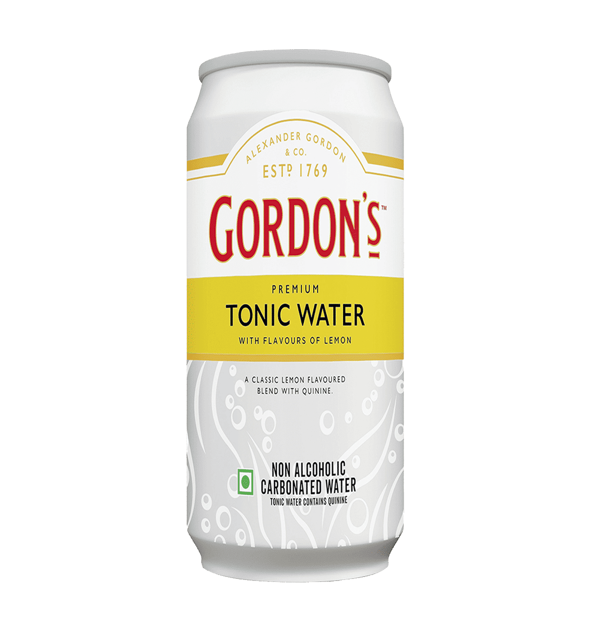 Buy Gordon's Gordon's Tonic Water Can A Classic Lemon Flavoured With