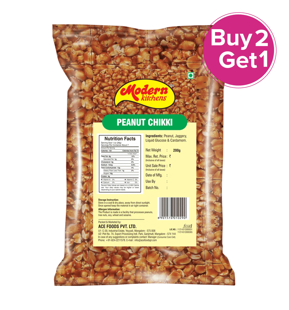 buy-modern-kitchens-modern-kitchens-peanut-chikki-3-pieces-online-at-rs