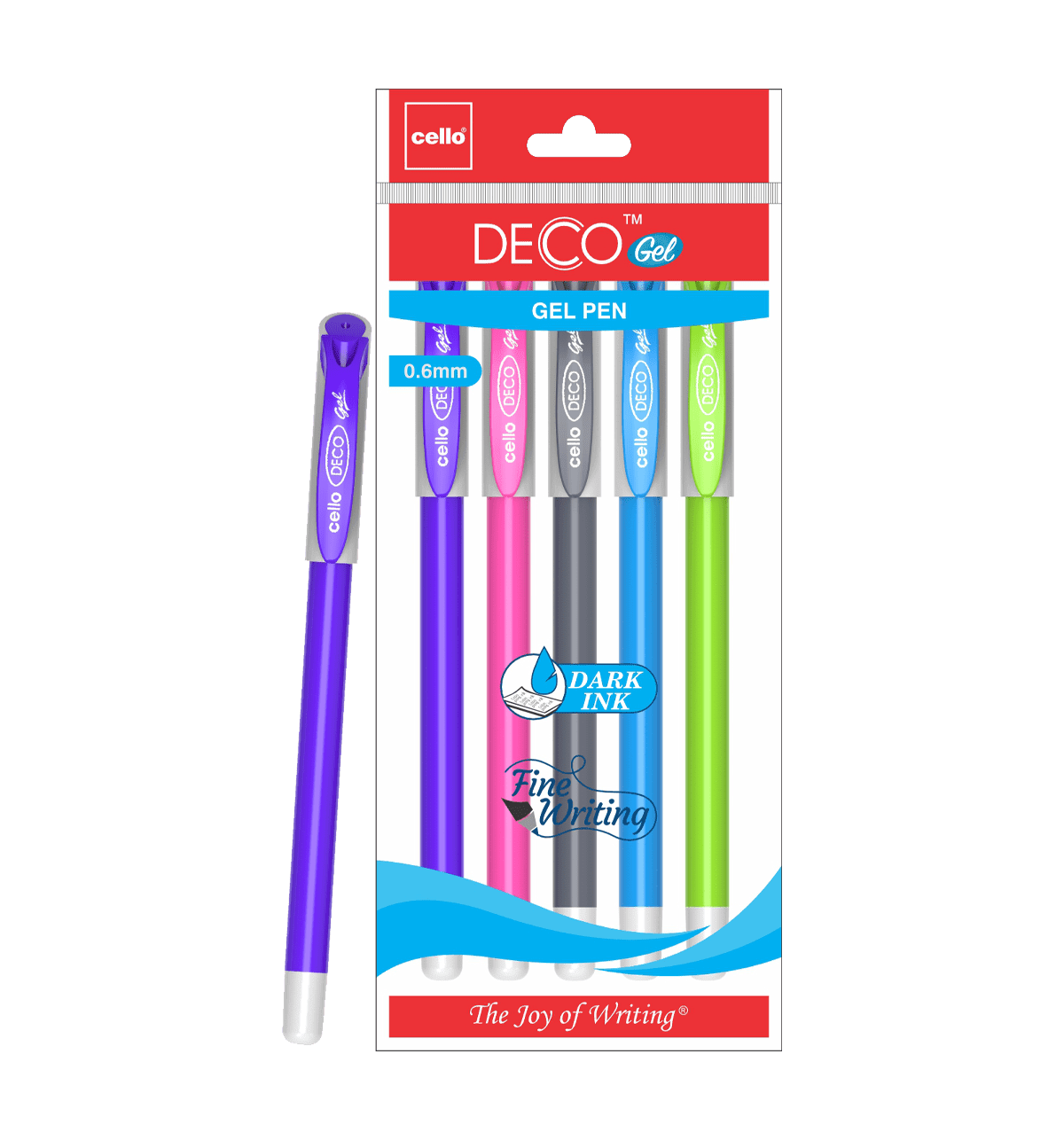 Bic Pens Cello Deco Gel Pen Refill Mood Gel Pen Set|Pack Of 25 Gel