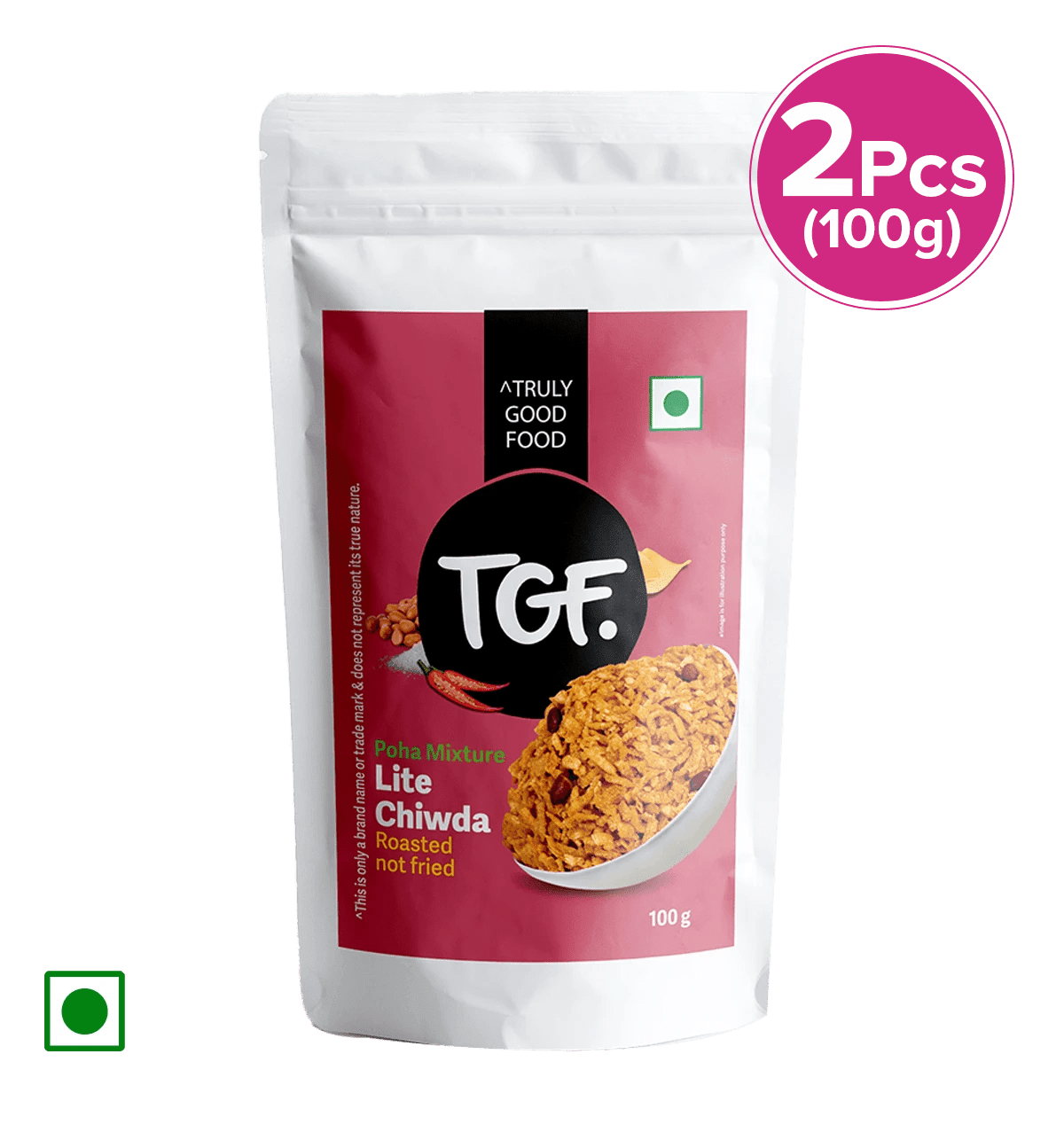 Buy TGF TGF Lite Chiwda 2 pieces Online At Rs 190 Instant Delivery