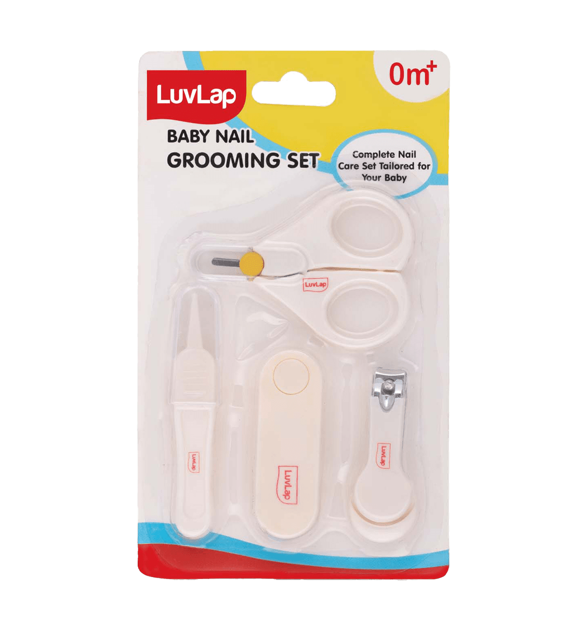 Buy Luvlap Baby Scissors Nail Clipper Set (0+ Months) Pieces