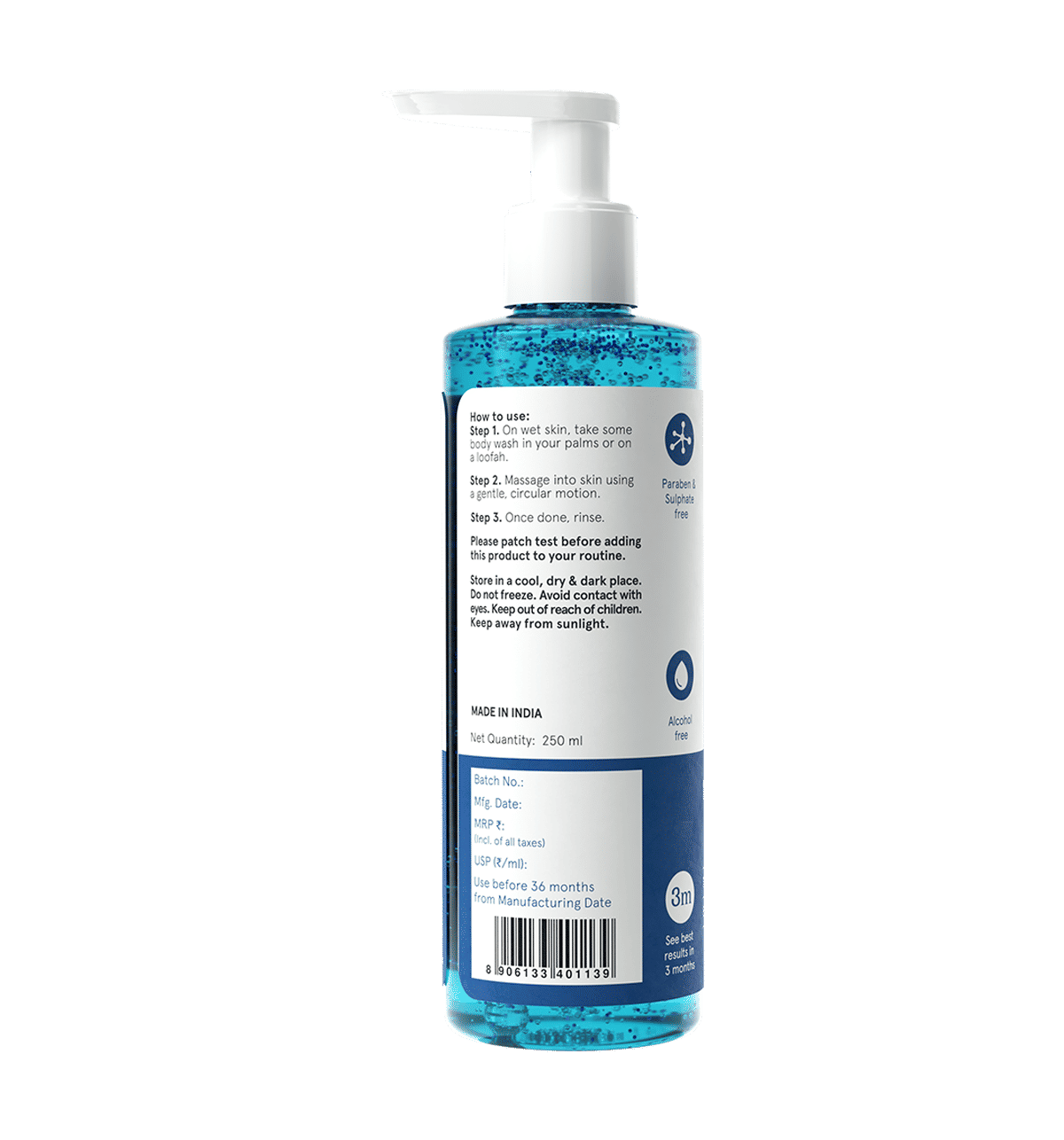 Be Bodywise 1% Salicylic Acid Bodywash 250 ml - Image 2