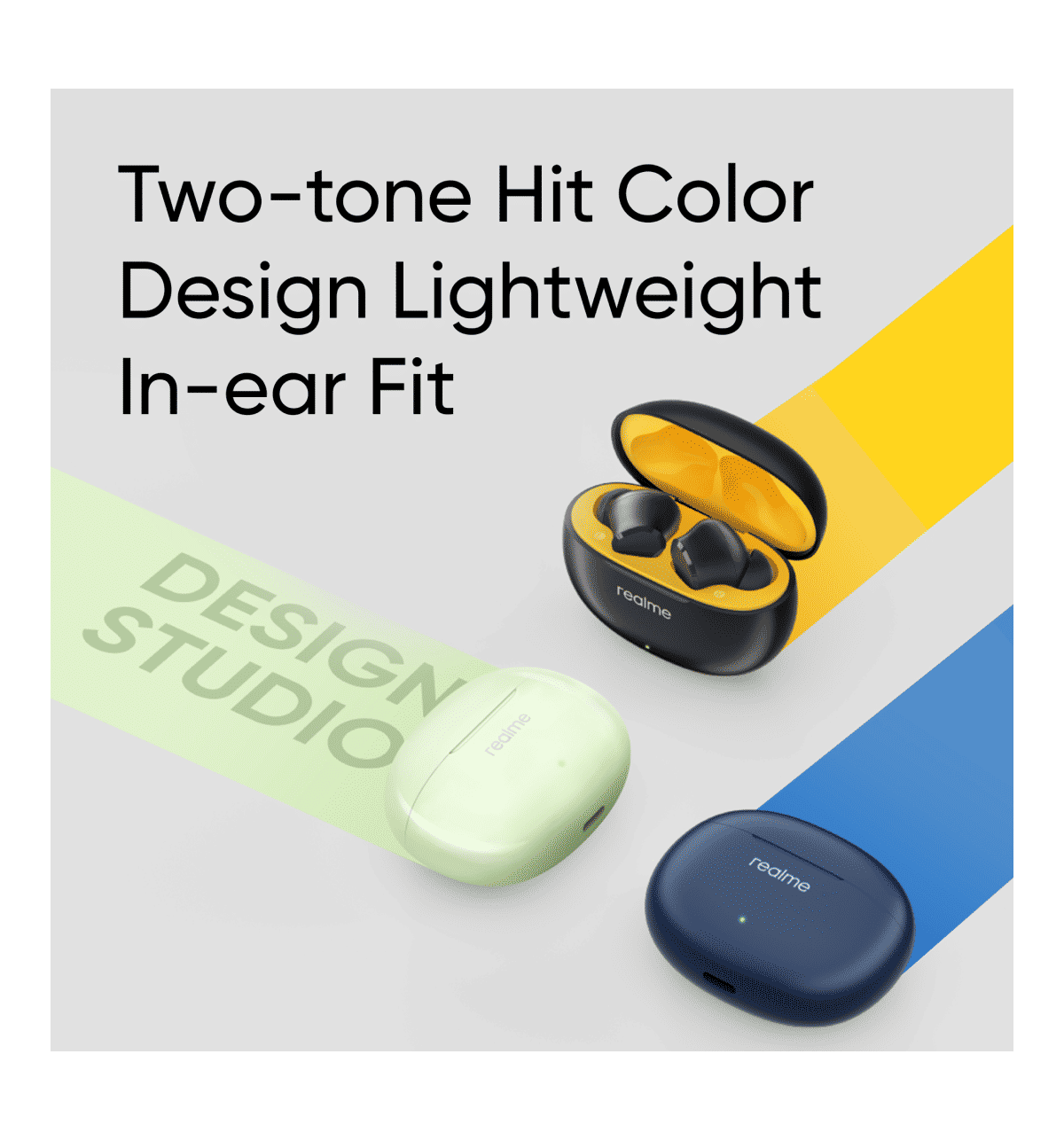 realme Buds T110 Truly Wireless Earbuds, 38 Hours, Black - Image 6