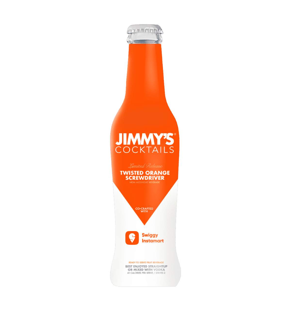 Buy Jimmy's Twisted Orange Screwdriver Online (250 ml x 4) At Best