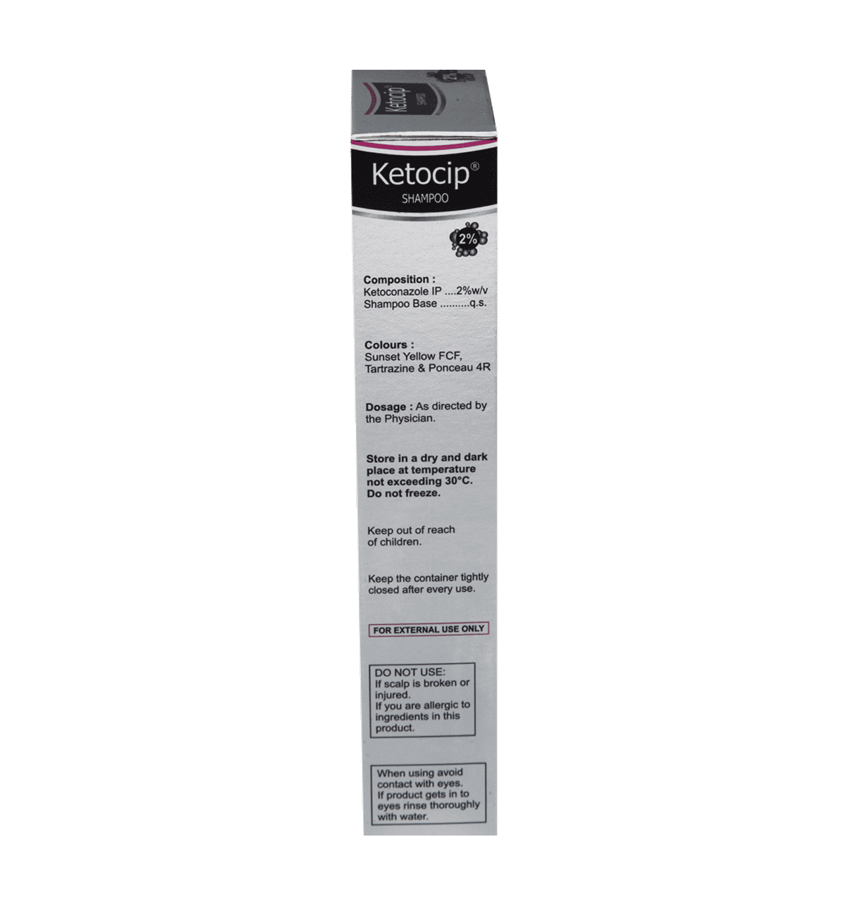 Ketocip 2% Shampoo 100 ml - Image 2