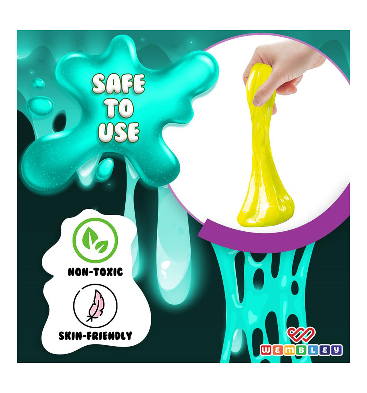 Buy Wembley 5 In 1 Super Slime Factory Making Kit Non Toxic