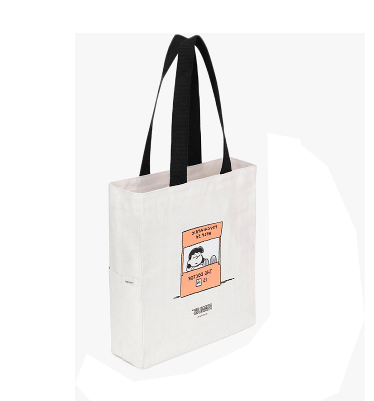 Buy EcoRight Cartoon Design Snoop and Snooze Zipper Tote Bag
