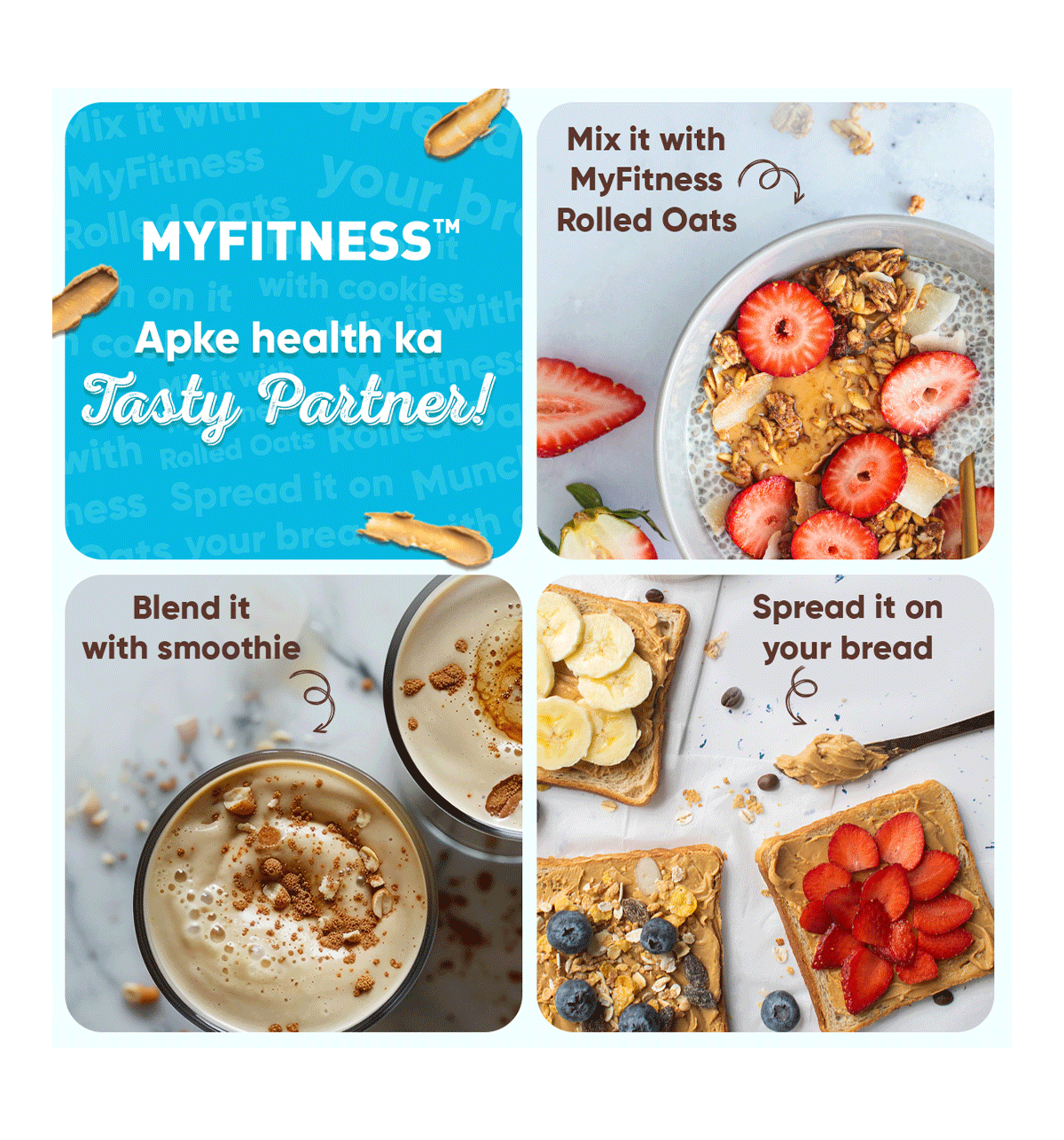 MyFitness Original Peanut Butter Smooth Spread (High Protein) 227g - Image 5