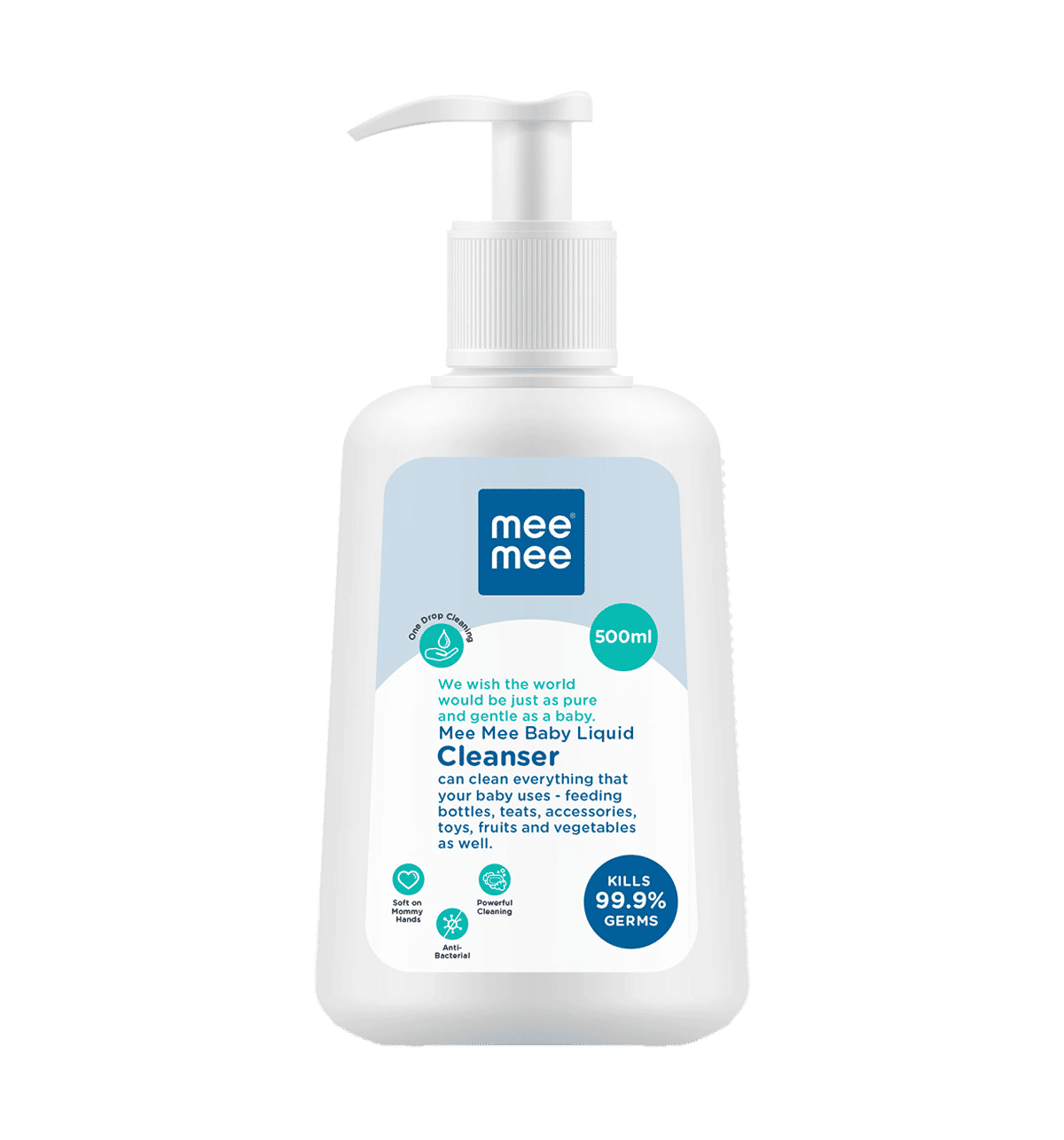 Mee Mee Anti-Bacterial Baby Liquid Cleanser (Anti Bacterial, Powerful  Cleaning Anti Fungal)