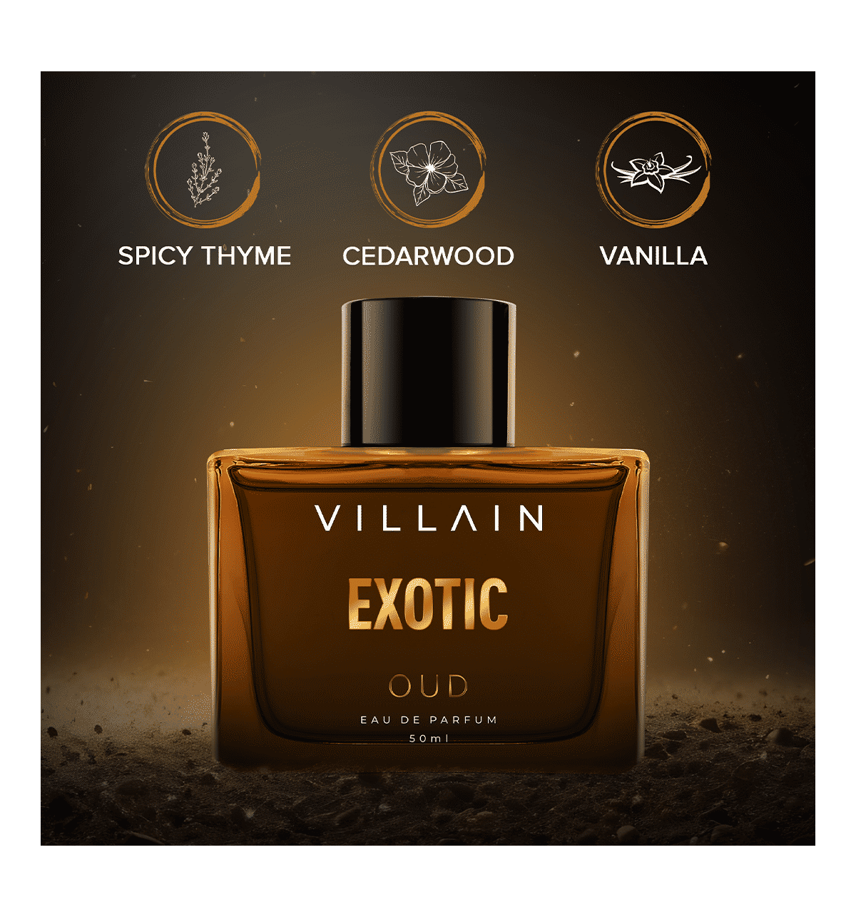 Buy VILLAIN Exotic OUD Premium Long Lasting Fragrance I Eau De