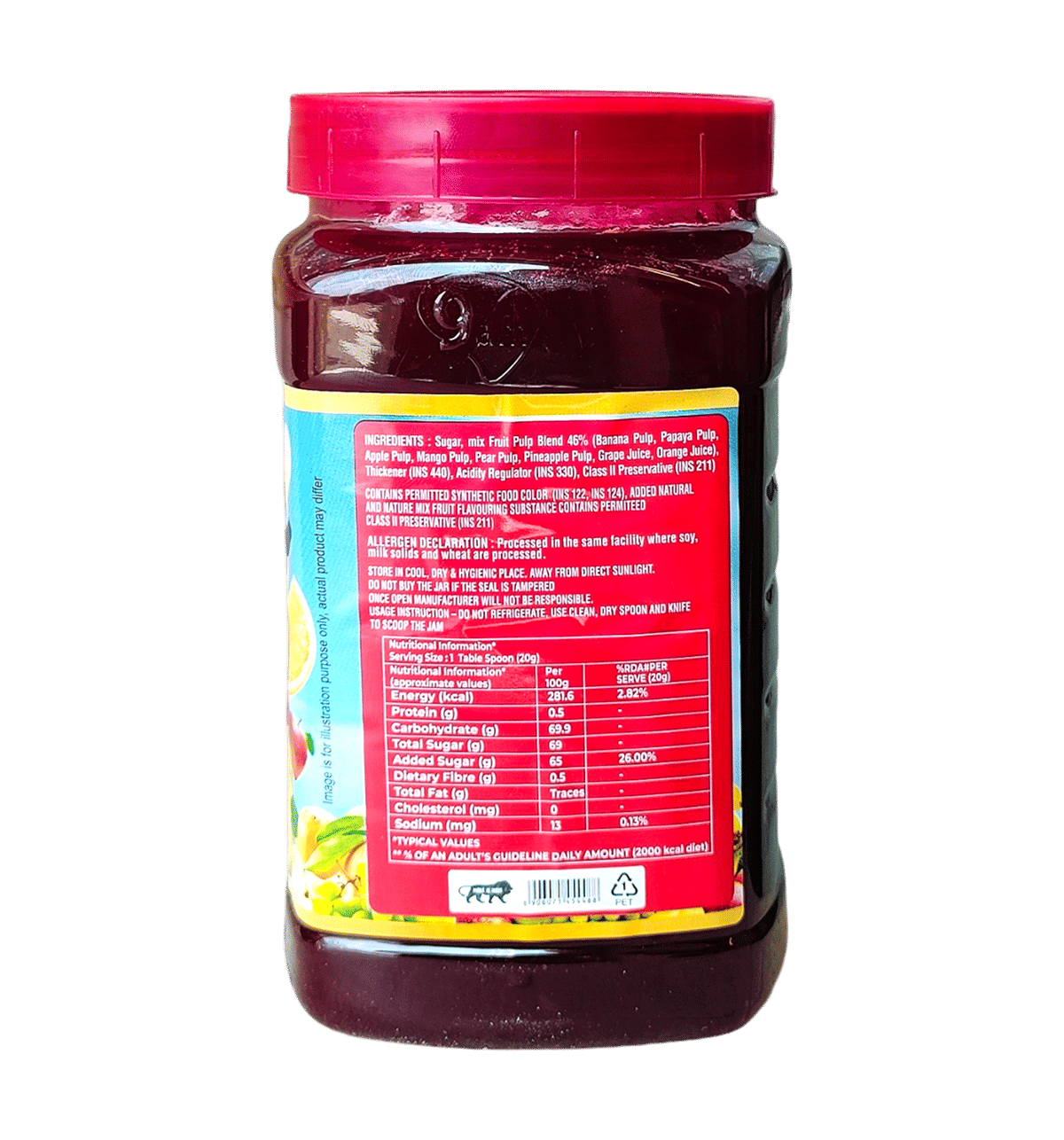 Buy 9am Mixed Fruit Jam Online (1 kg) At Best Price