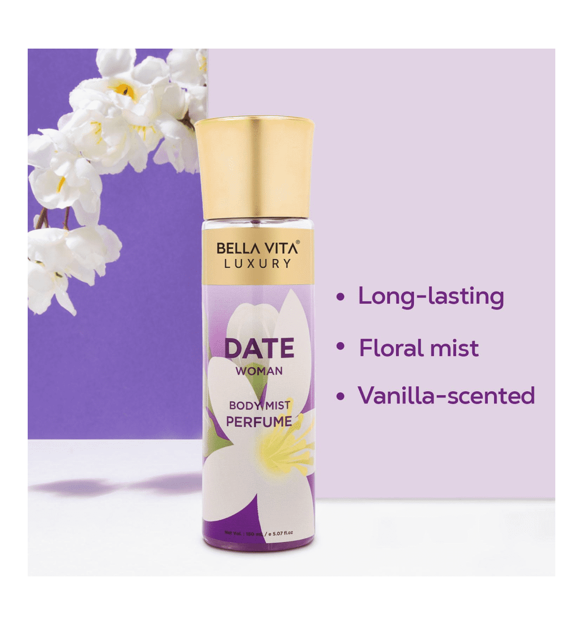Buy Bella Vita Luxury Date Woman Body Mist Online (150 ml) At Best