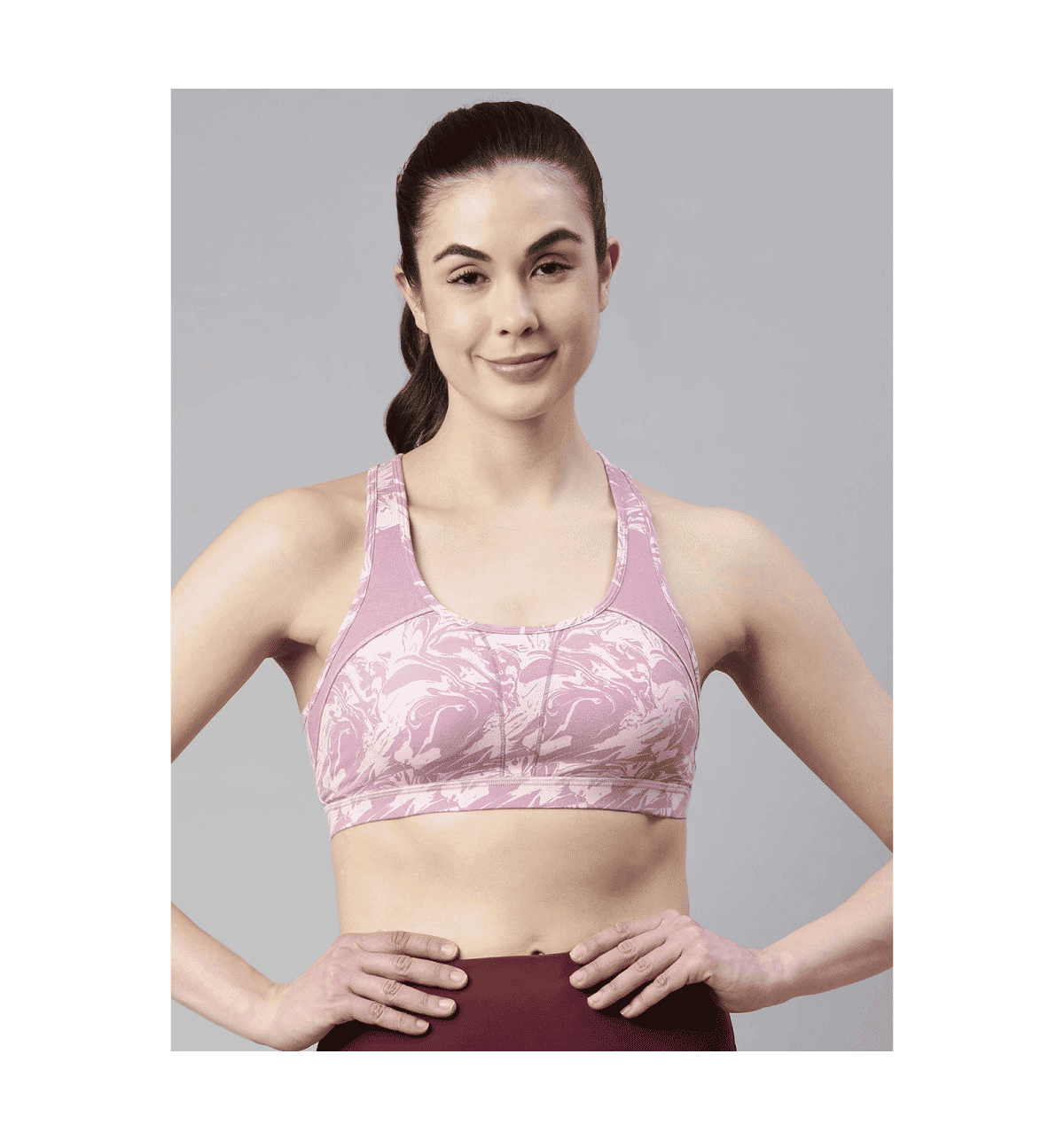Buy Enamor SB08 Racer Back Medium-Impact Sports Bra for Women with