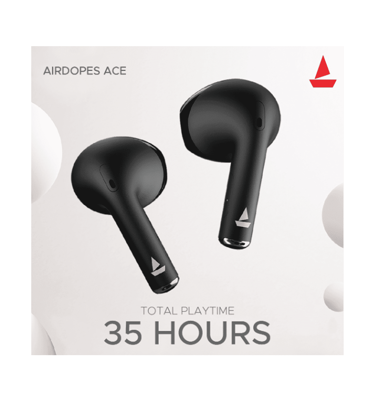 boAt Airdopes Ace TWS Earbuds, Active Black - Image 5