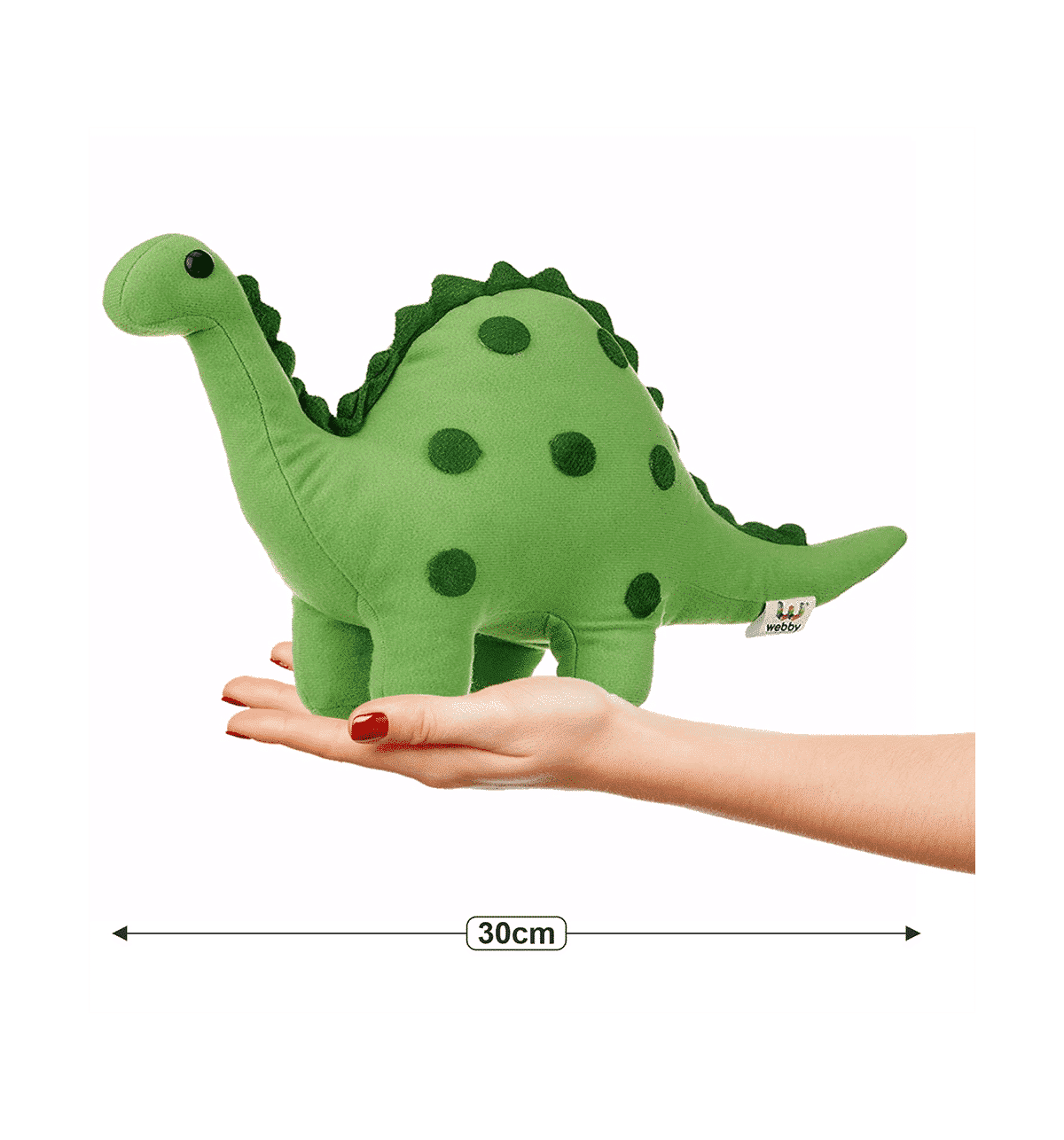 Buy Webby Webby Green Soft Dinosaur Plush Stuffed Toy 1 Piece