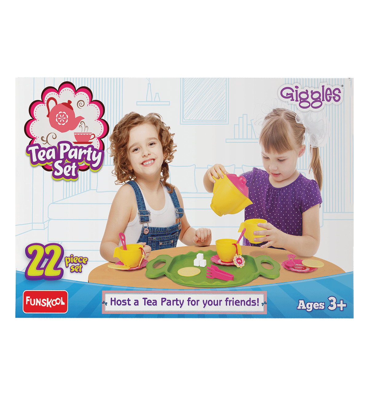 Buy Giggles Giggles Tea Party Set 1 pack Online At Rs. 399 Instant