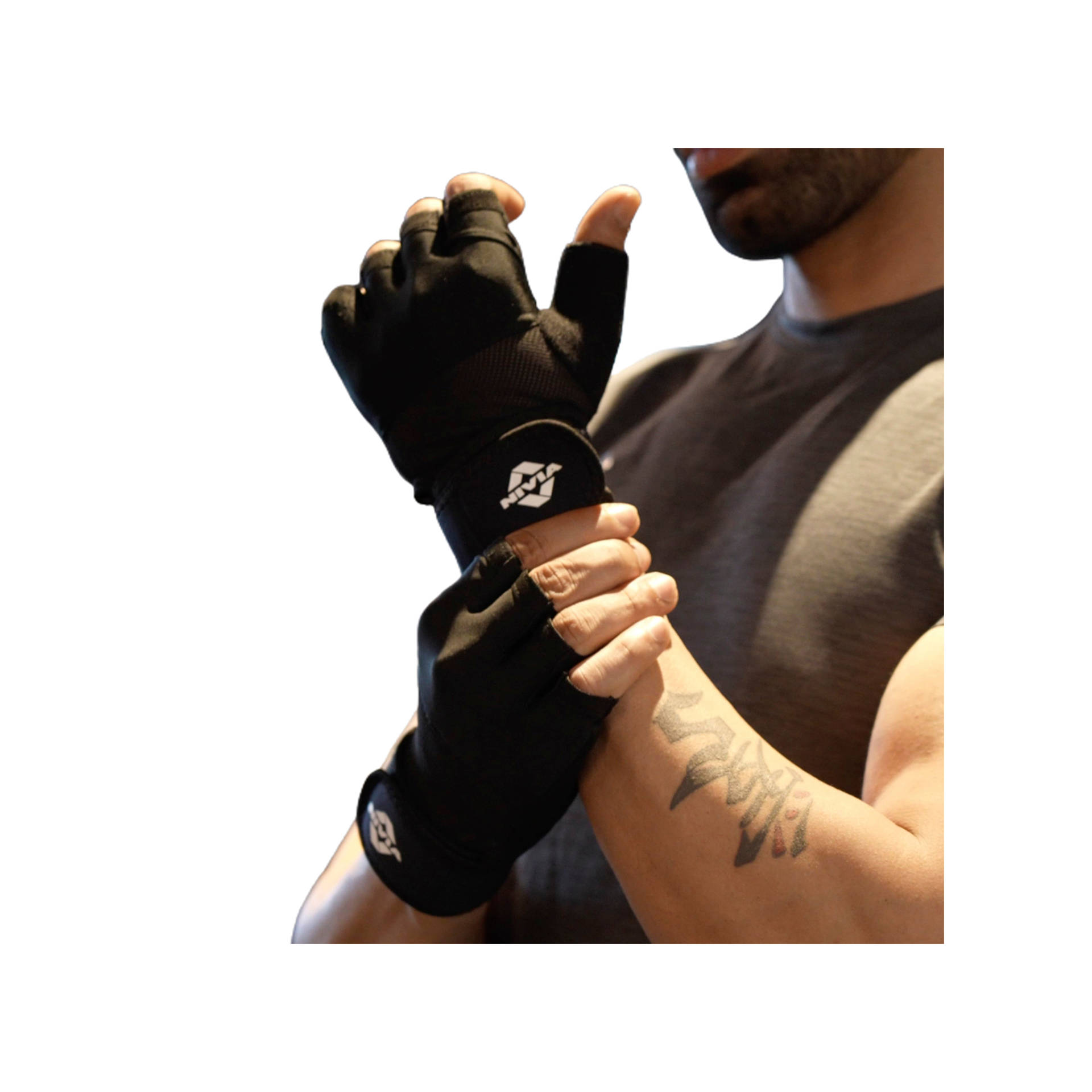 Nivia Enduro Men's Gym Gloves with Wrist Support (Small) - Image 6