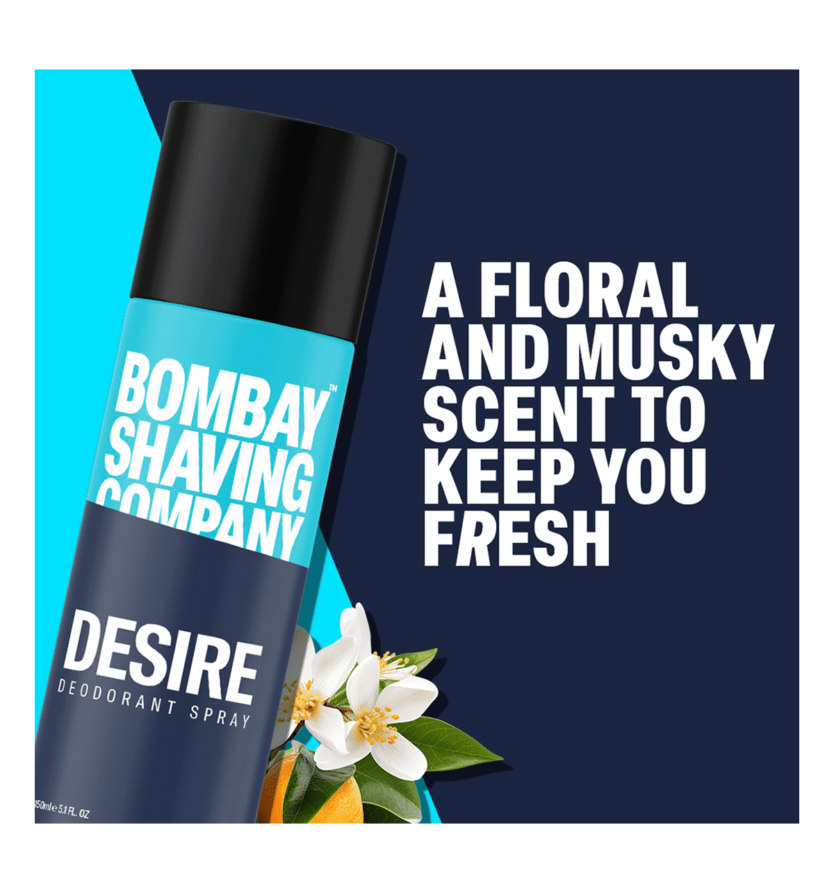 Bombay Shaving Company Desire Deodorant Spray 5 L - Image 3