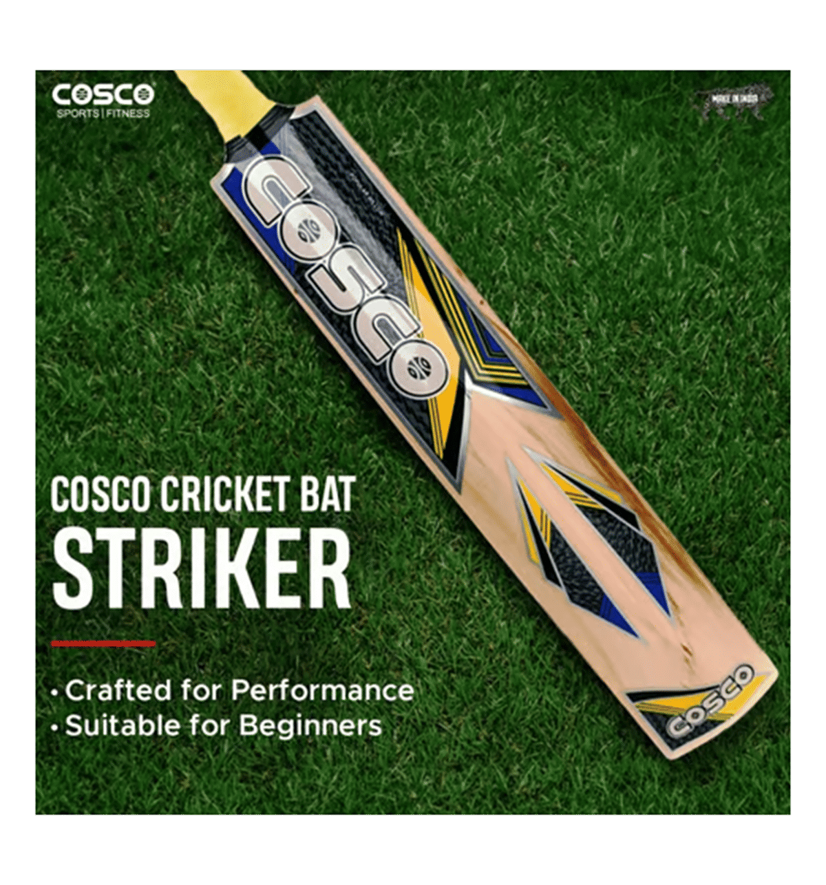 Cosco Willow Cricket Bat Size 7 - Image 2