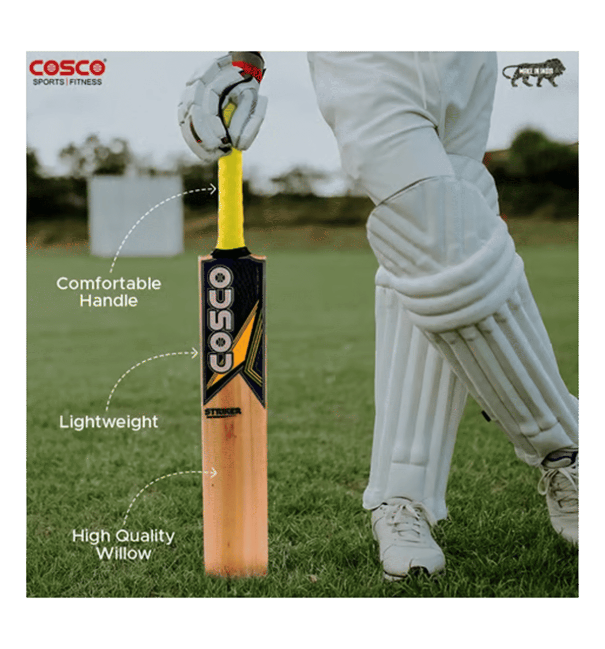 Cosco Willow Cricket Bat Size 7 - Image 3