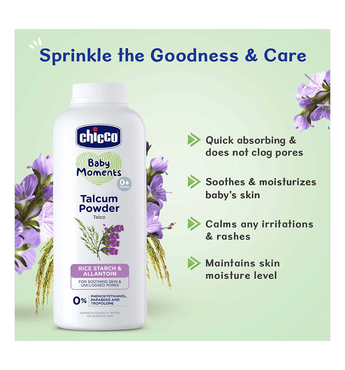 Buy Chicco Baby Moments Talcum Powder Online (300 g) At Best Price