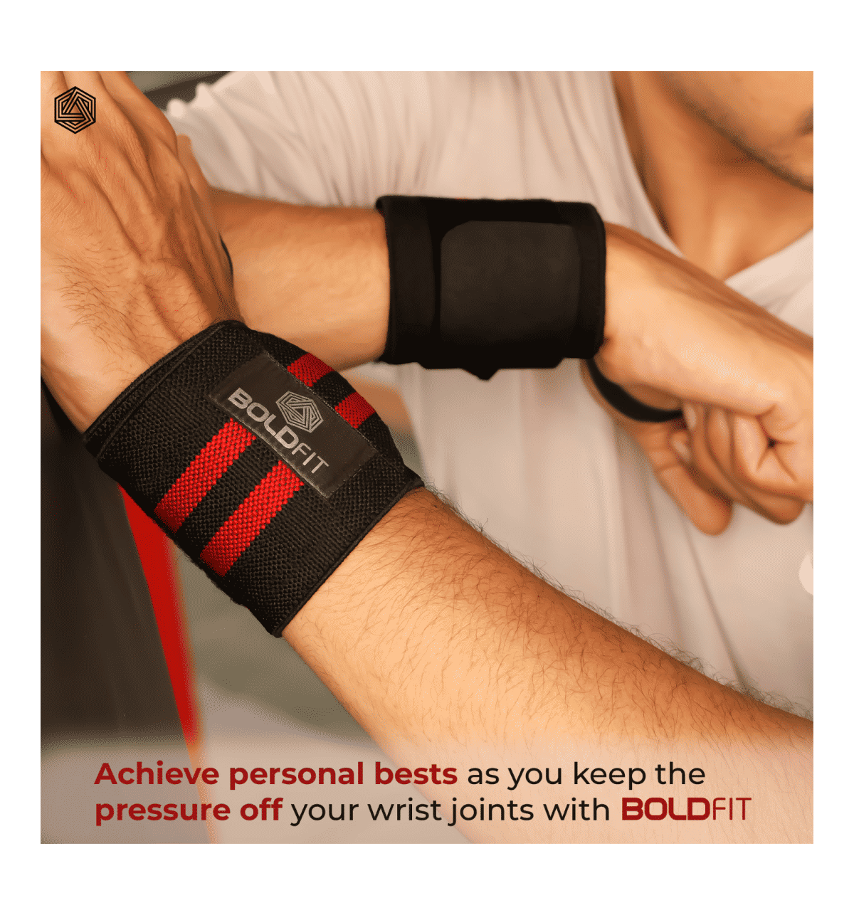 Buy Boldfit Cotton Wrist Band Men Women Gym Support Wrap Straps