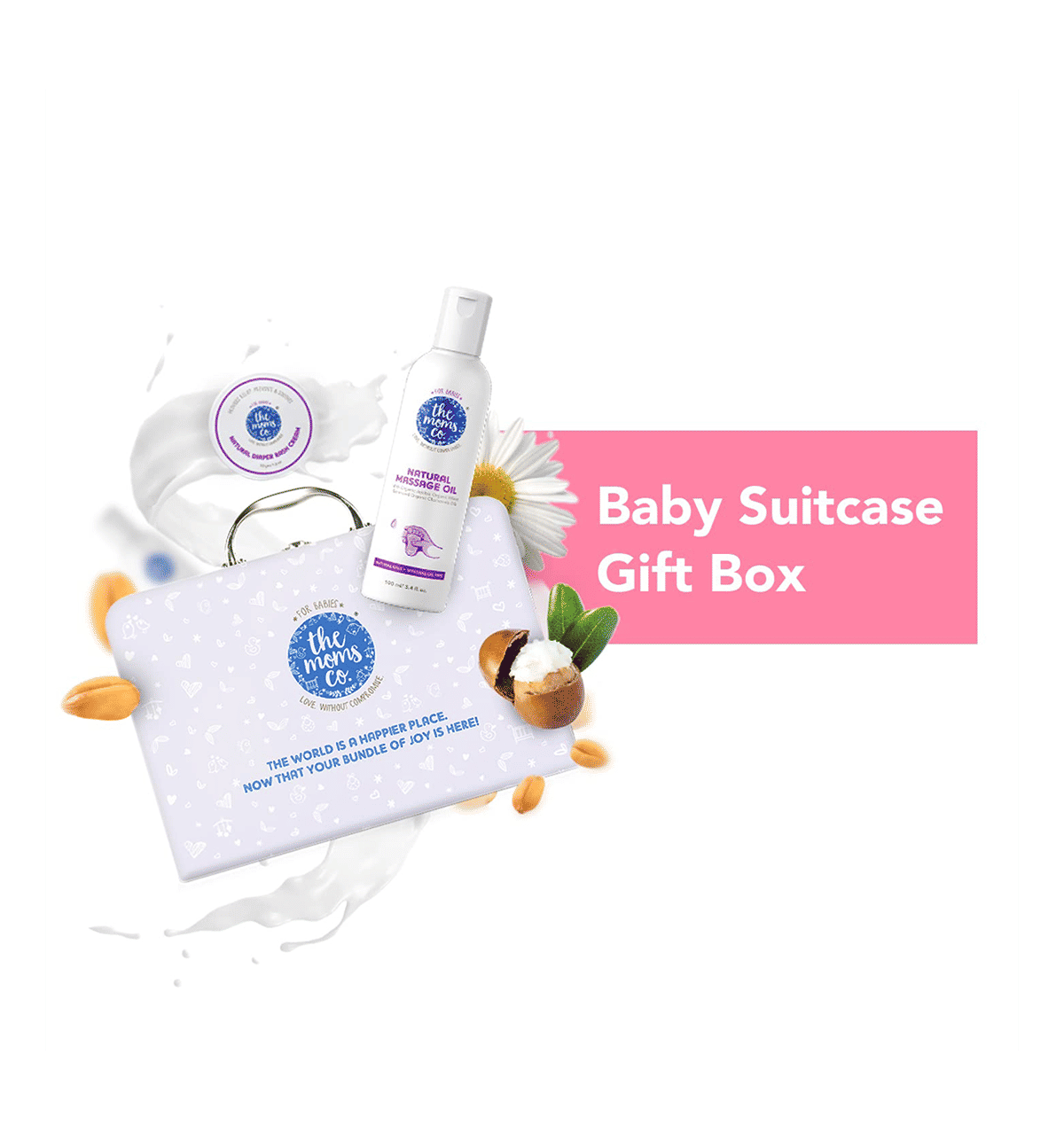 Buy The Moms Co. Baby Suitcase Gift Box (New Born, 7 Baby