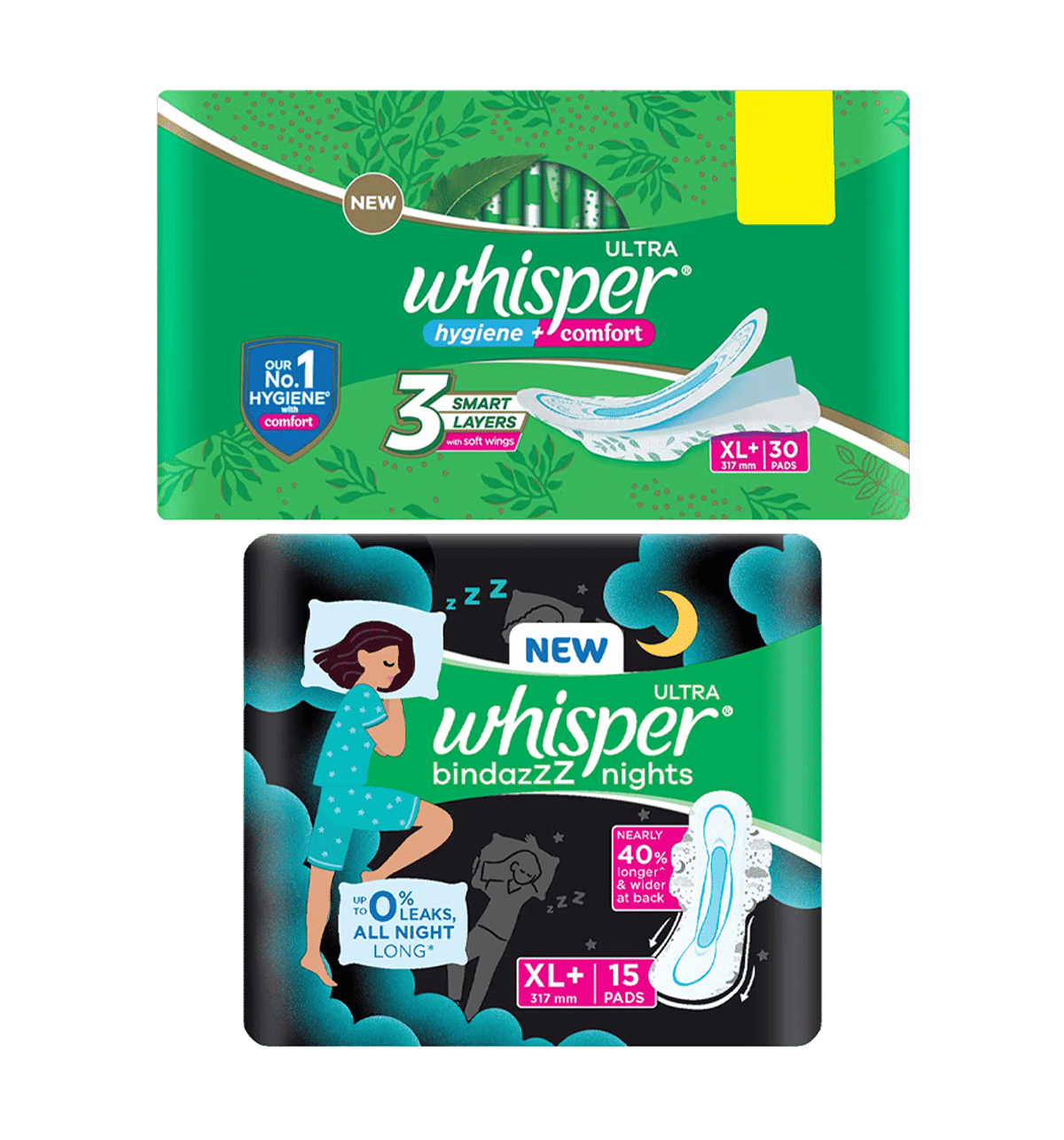 Buy Whisper Whisper Ultra 30 Xl+ Sanitary Pads