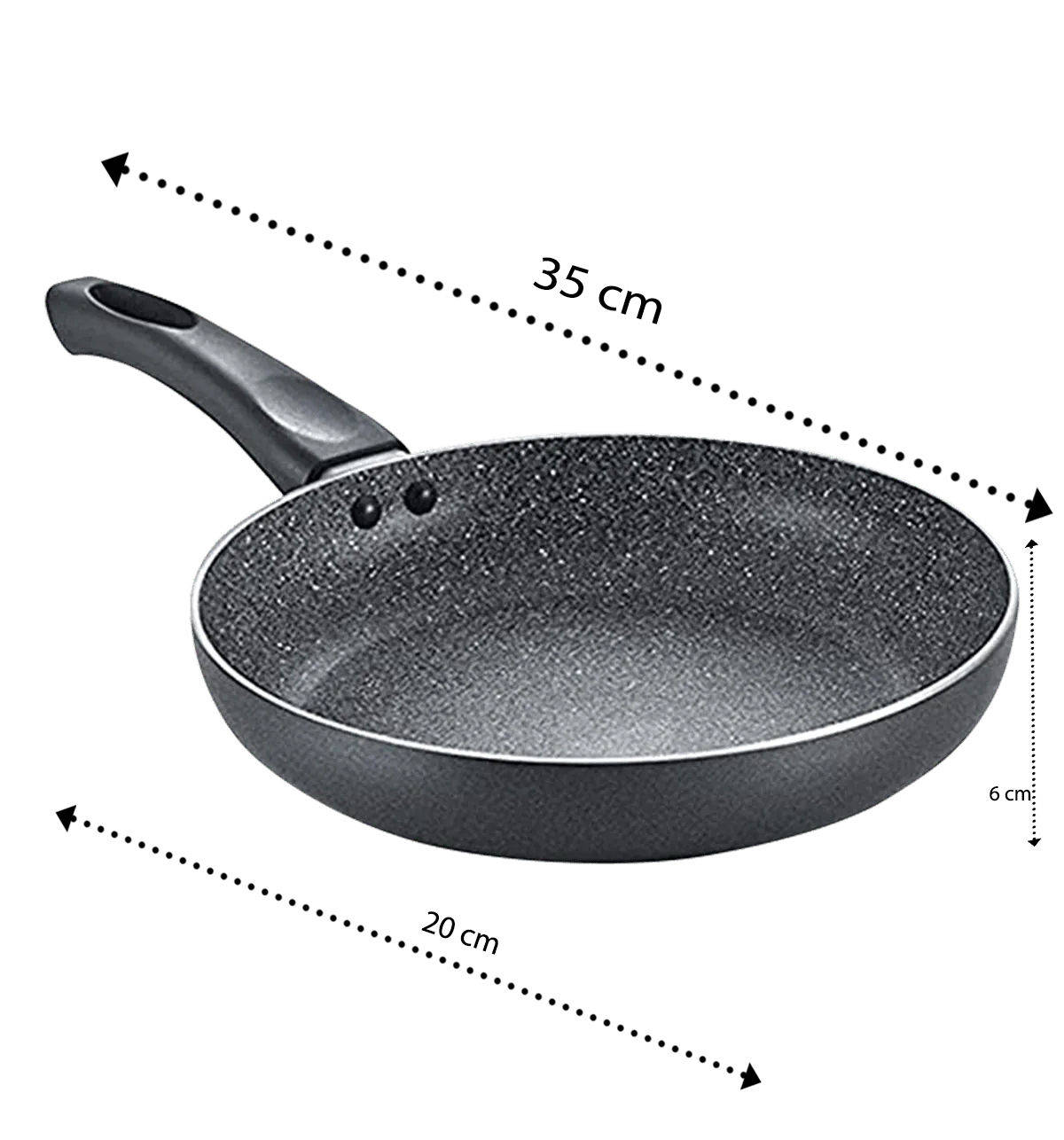 Buy Prestige Omega Deluxe Aluminium Granite Nonstick Scratch