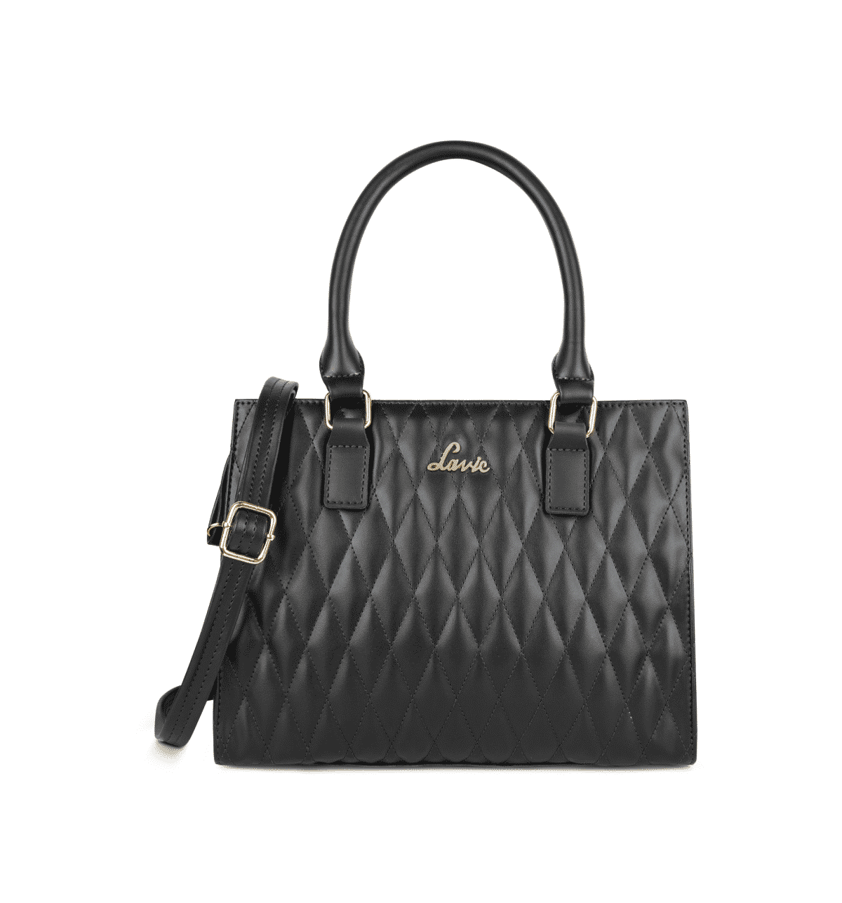 Buy Lavie Lavie Women Stitch Shelly Medium Ladies Black 1 Piece Online At Rs. 4599 Instant Delivery
