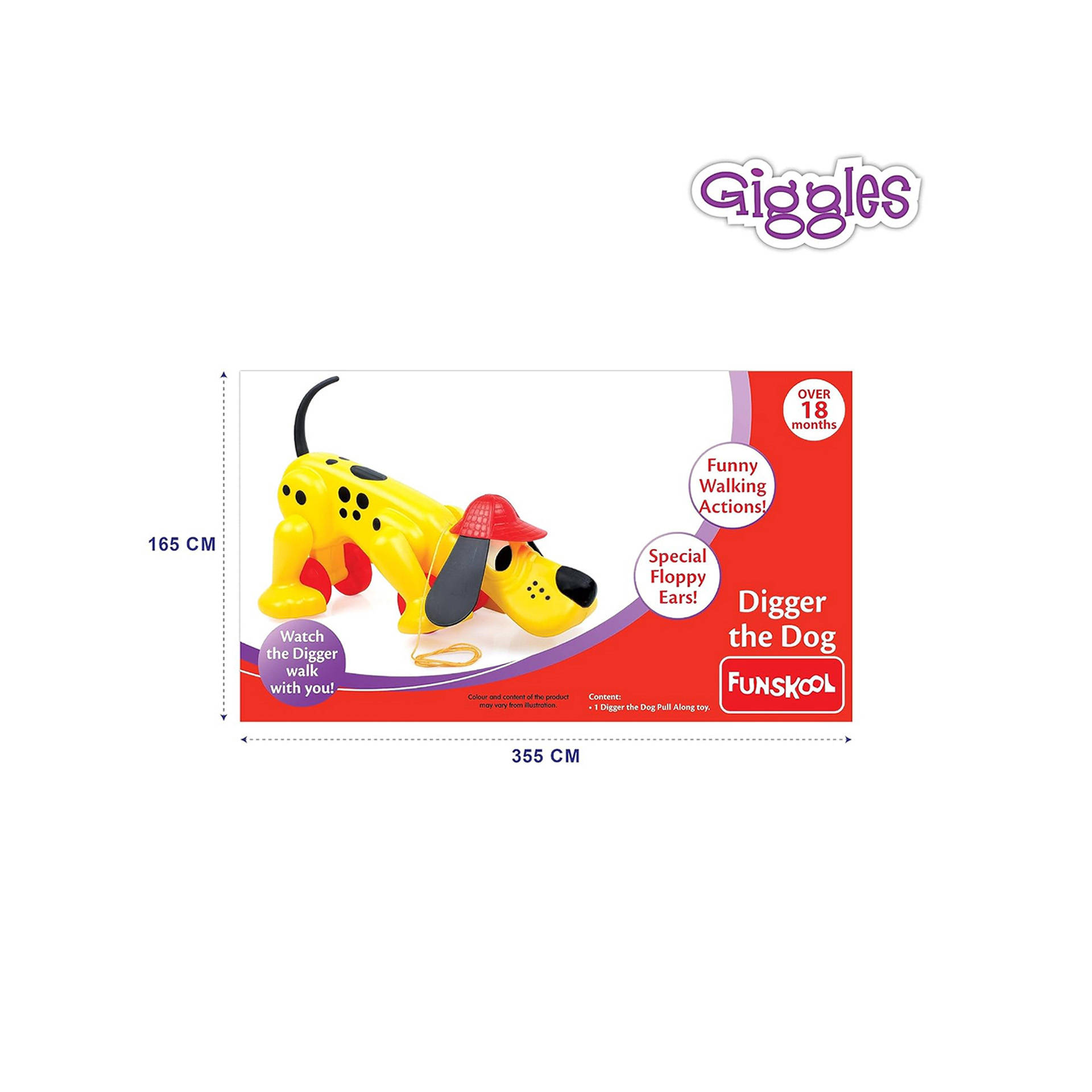 Digger the dog toy new arrivals