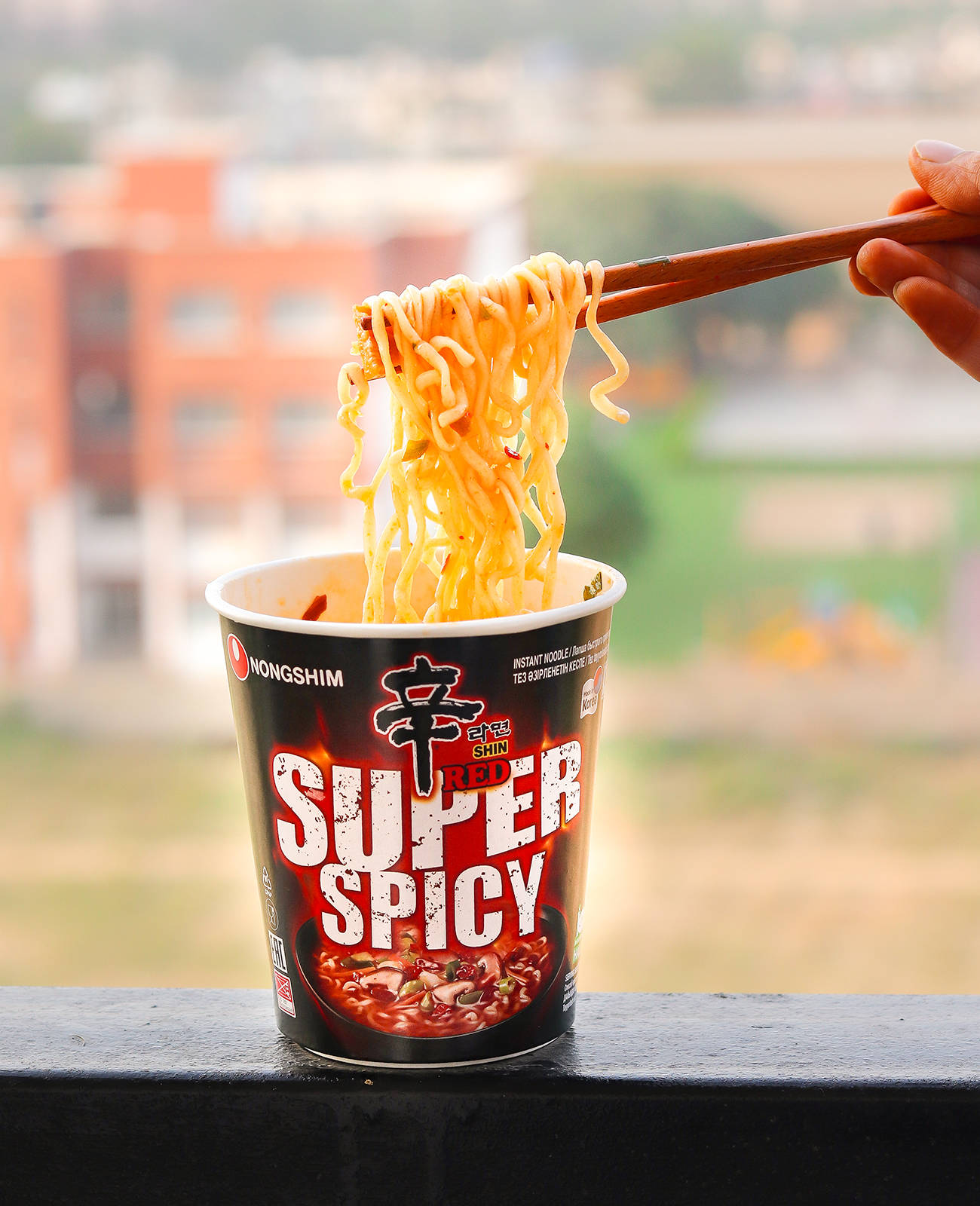 Buy Nongshim Nongshim Shin Red Super Spicy Cup Noodle Soup 68 g Online