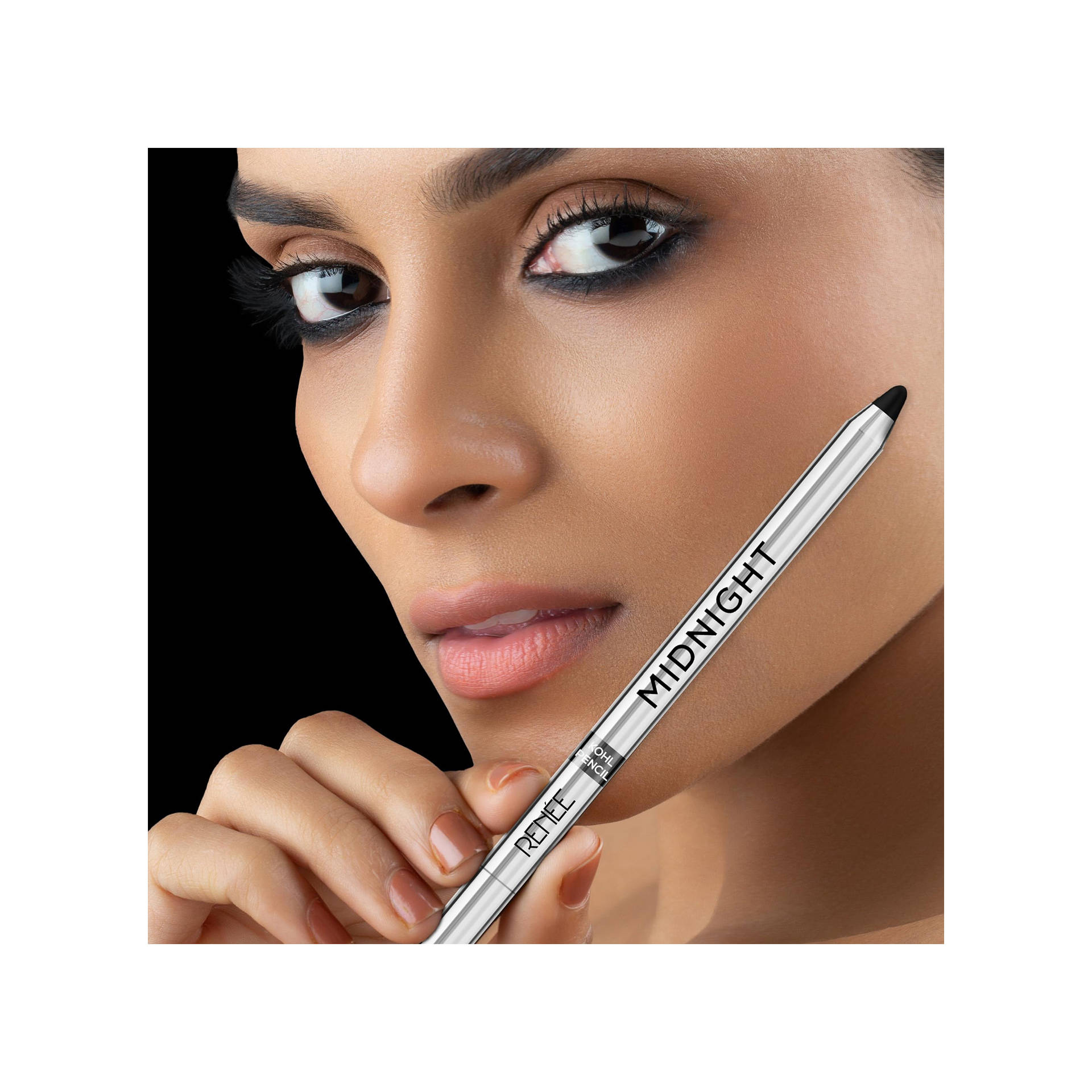 RENEE Black Midnight Kajal Kohl Pencil 1.5g - Image 4
