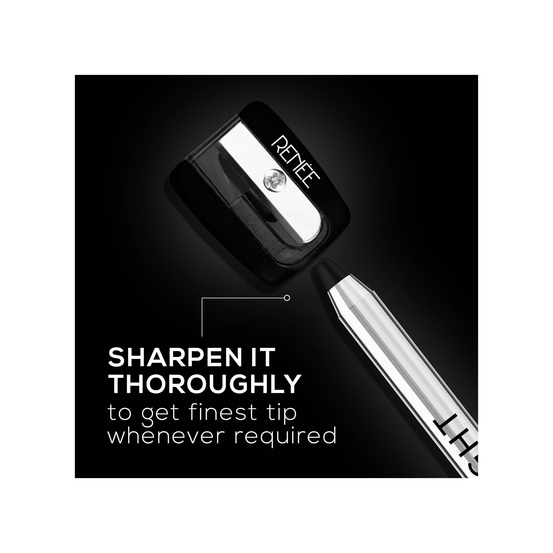 RENEE Black Midnight Kajal Kohl Pencil 1.5g - Image 6