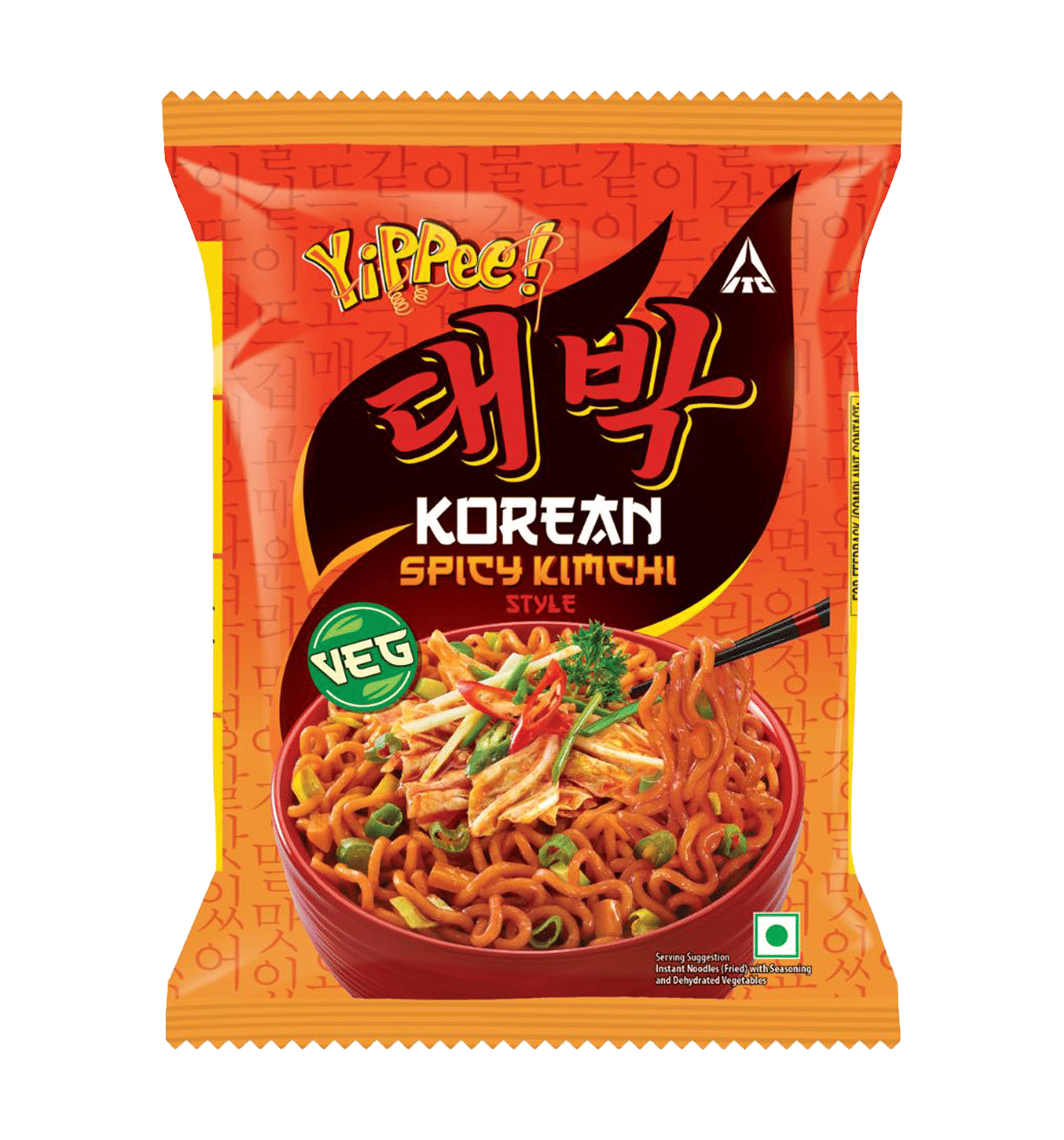 Buy Sunfeast YiPPee Korean Noodles Spicy Kimchi Online (75 g x 2