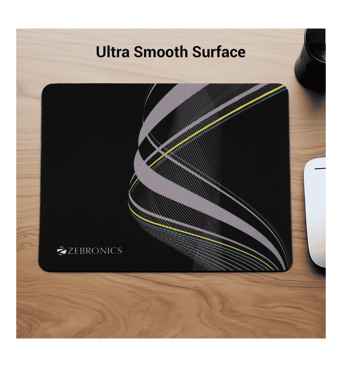 manboo Buy Zebronics MSP X1 Mousepad, High Grip Rubber Base (Black