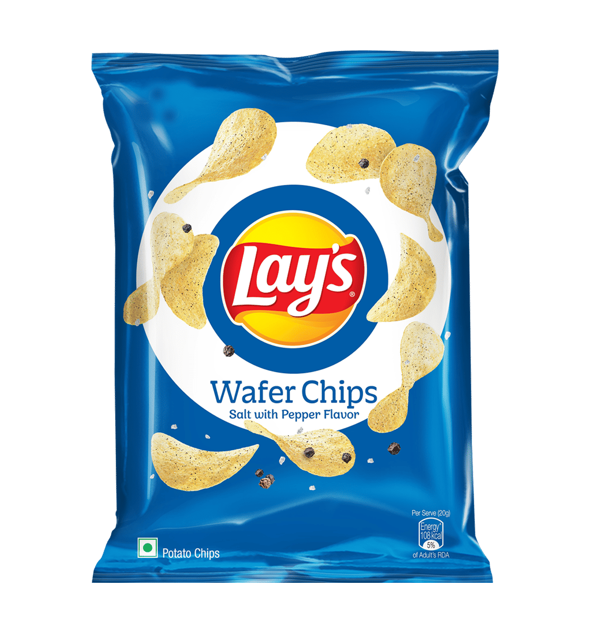 wafer style lays blue