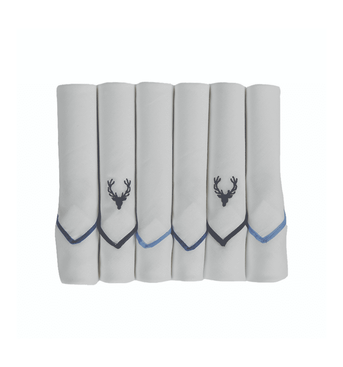 Allen Solly Men's Cotton Rich Handkerchiefs – Pack Of 3 In Beige & Grey | Classic Style For Every Occasion - View #6