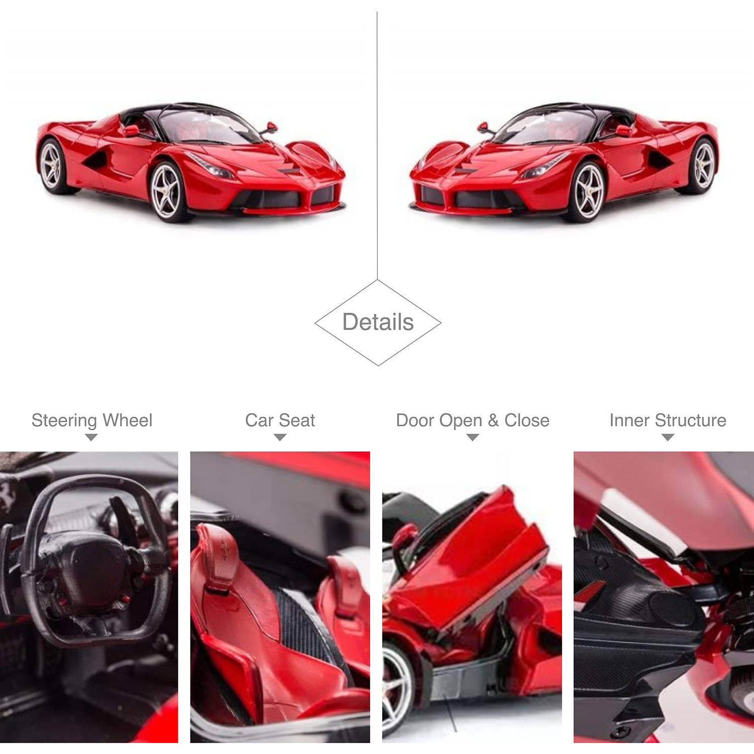 Buy Webby Webby RC Super Car With Opening Doors Non Toxic Red 1 Piece Online At Rs. 1599 Instant Delivery